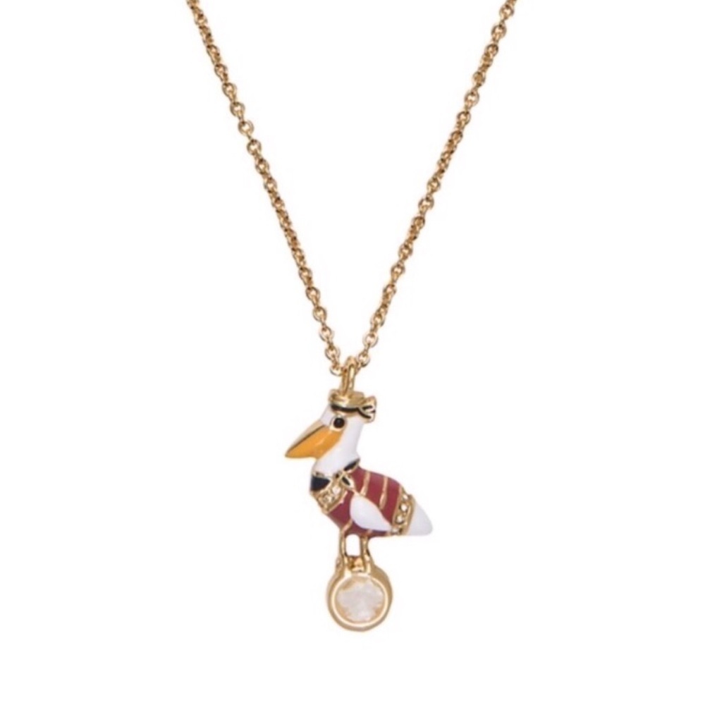 KATE SPADE • Taking Flight Pelican Necklace
